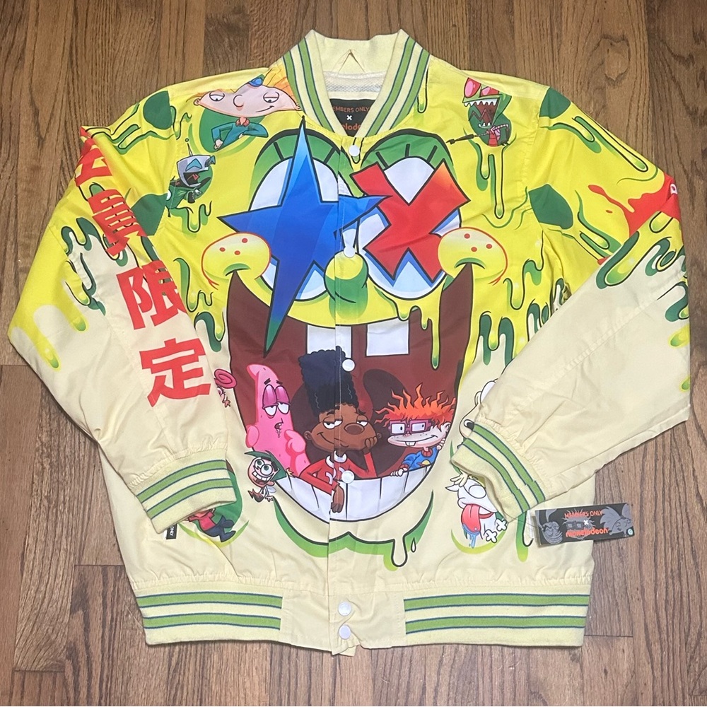 Nickelodeon X Members Only SpongeBob Lightweight Bomber Jacket